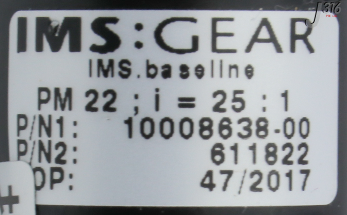 Qテーブル 【E】 28884 MAXON MOTOR DC MOTOR W/ GEAR 10008638-00, 611822 2322.983